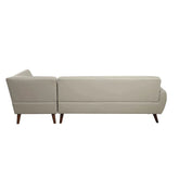 Essick II Gray PU Sectional Sofa Model 53045 By ACME Furniture